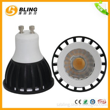 5W 6063 lathe aluminum optics Lens COB LED spotlight